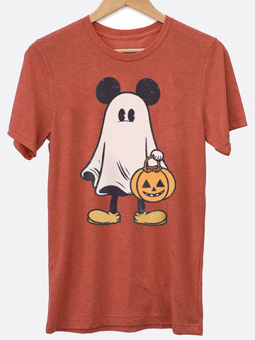 Mickey Ghost Graphic Tee