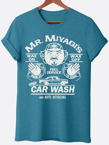 Miyagi Car Wash Graphic Tee