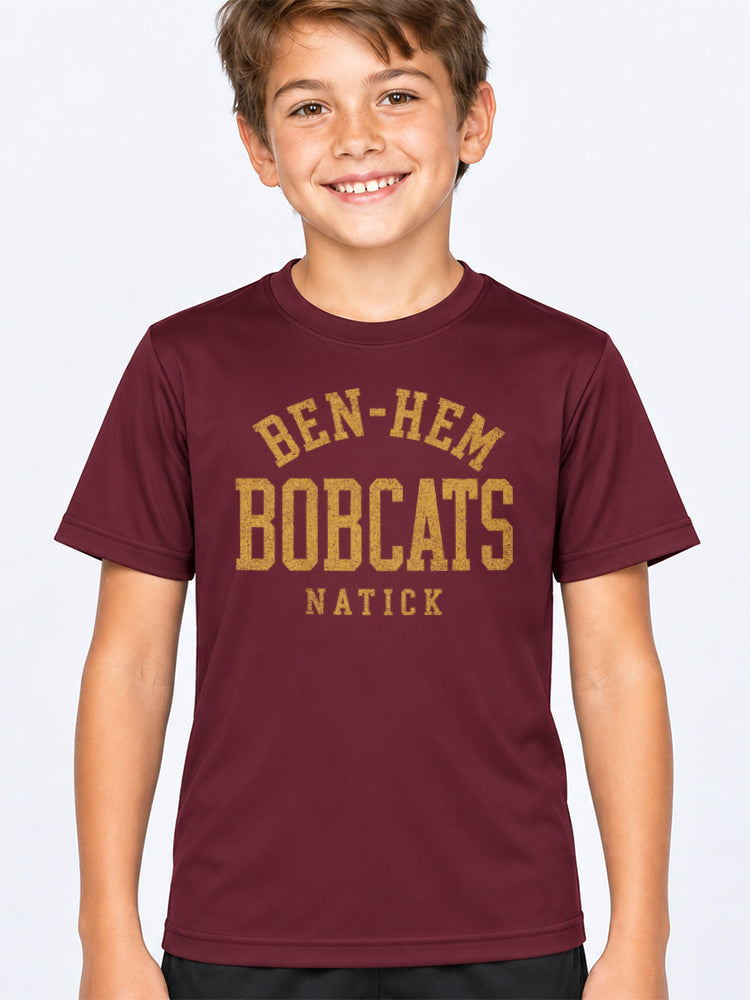 Youth Moisture Wick Crew Tee