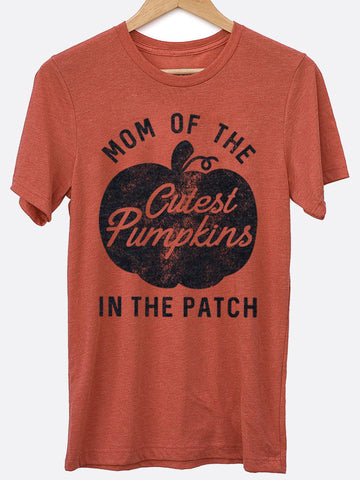 Mom Of The Cutest Pumpkins Graphic Tee