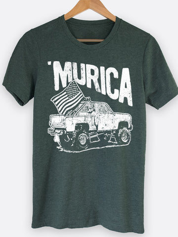 'Murica Truck Graphic Tee