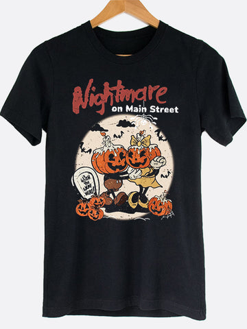 Nightmare On Main Street Graphic Tee