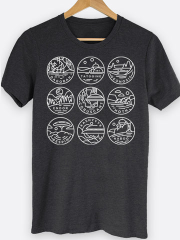 Nine Planets Graphic Tee