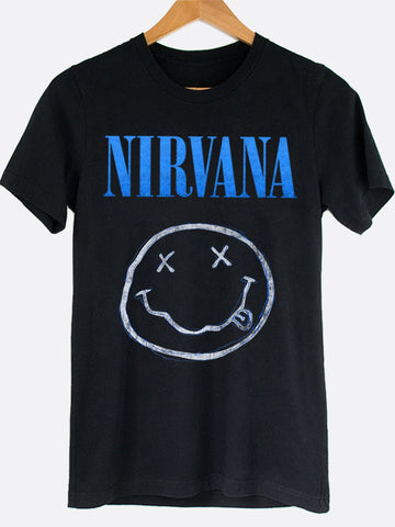 Nirvana Smiley Graphic Tee