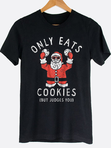 Only Eats Cookies Graphic Tee