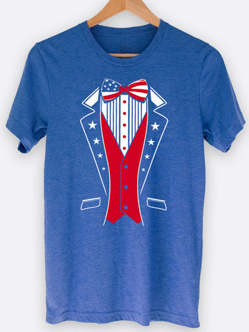 Patriotic Tuxedo Graphic Tee