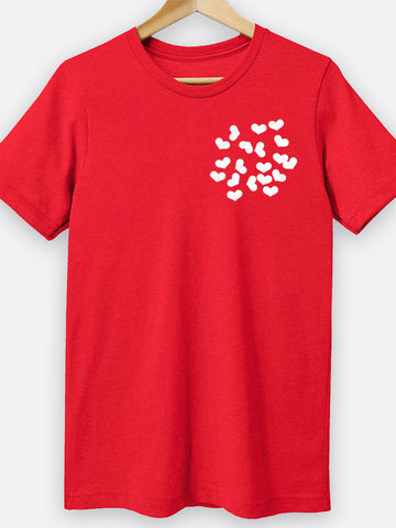 Pocket Of Hearts Graphic Tee