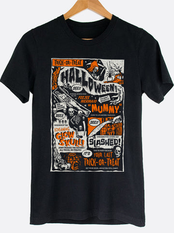 Halloween Poster Graphic Tee