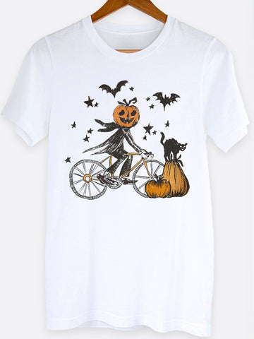 Pumpkinhead Bicycle Graphic Tee