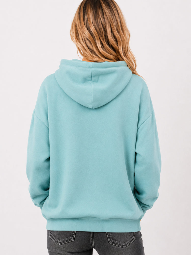 Recycled Fleece Pullover Hoodie