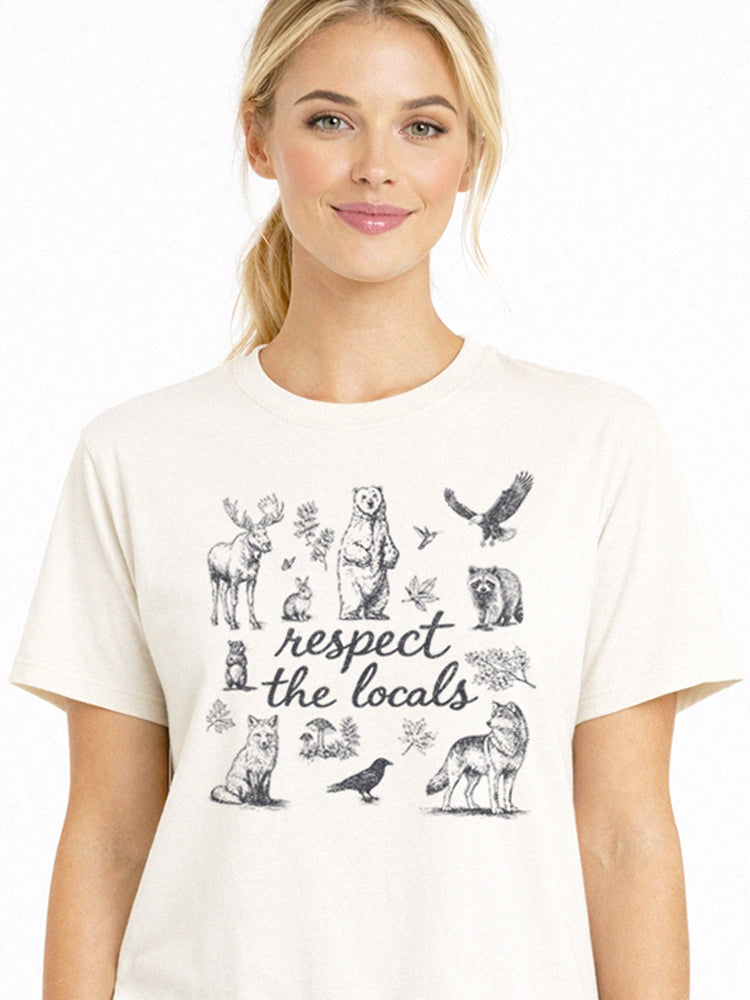 Respect The Locals Graphic Tee