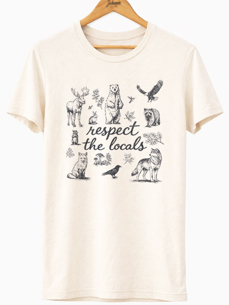 Respect The Locals Graphic Tee