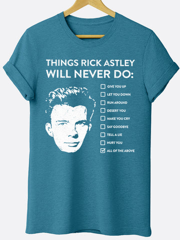 Rick Astley Graphic Tee