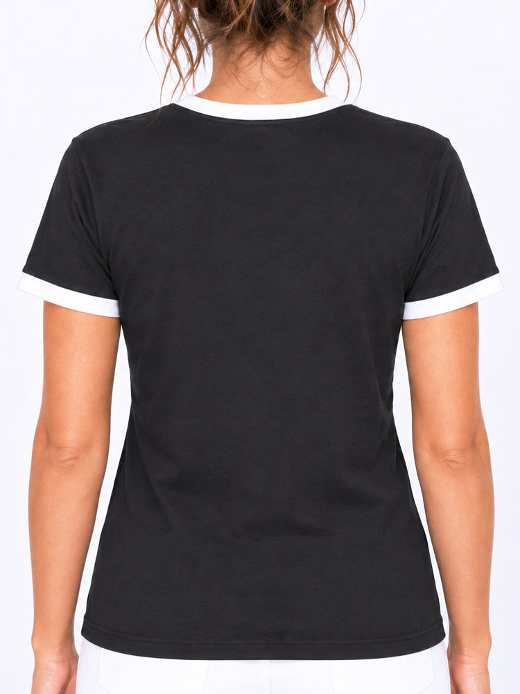 Vintage Ringer Crew Tee