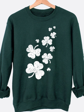 Shamrock Trail Graphic Sweatshirt