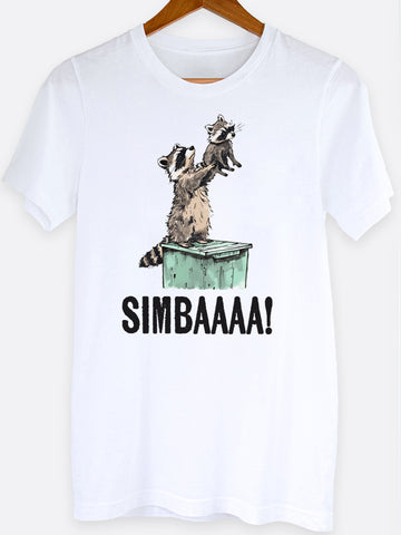 Simba Raccoon Graphic Tee