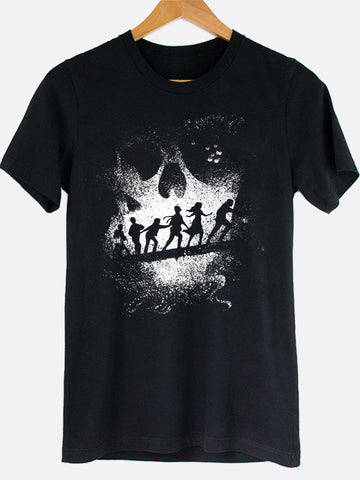 Goonies Skull Bridge Graphic Tee