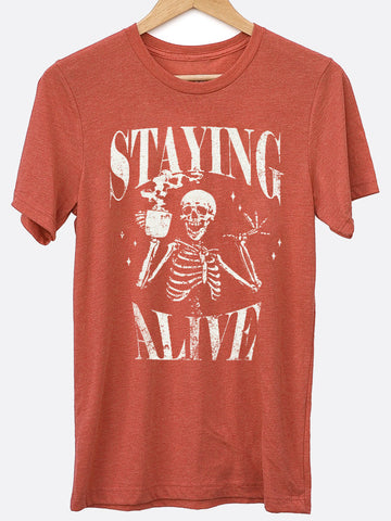 Staying Alive Graphic Tee