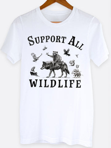 Support All Wildlife Graphic Tee