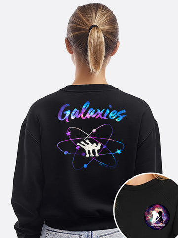 Galaxies Adult Crew Sweatshirt