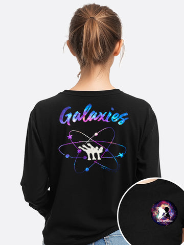 Galaxies Adult Long Sleeve Tee