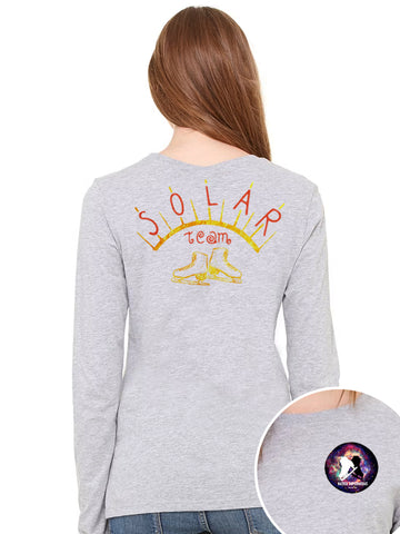 Team Solar Adult Long Sleeve Tee