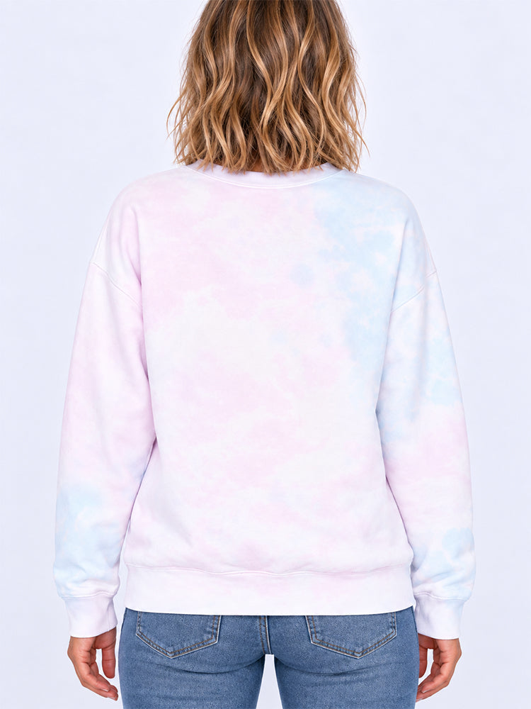 Tie Dye Crew Sweatshirt