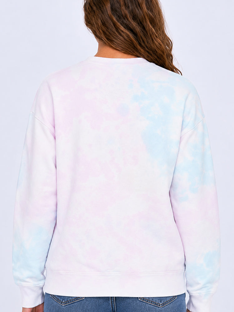Tie Dye Crew Sweatshirt
