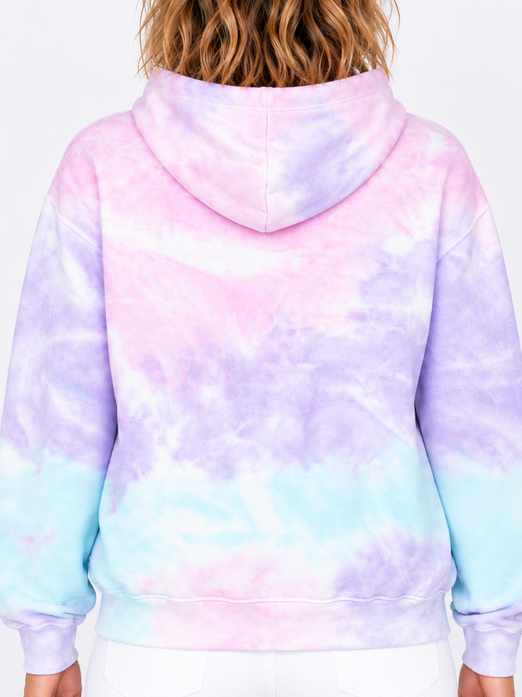 Tie Dye Pullover Hoodie