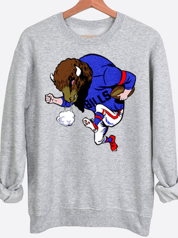 Vintage Bills Graphic Sweatshirt