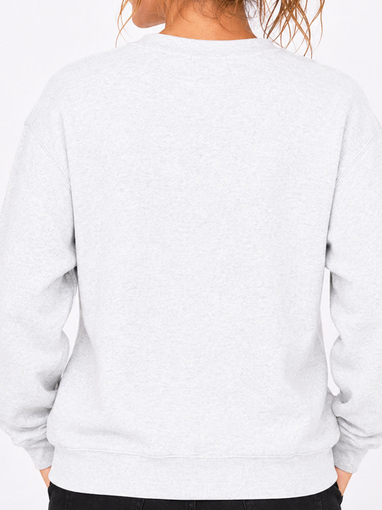 Fleece Crew Neck Sweatshirt