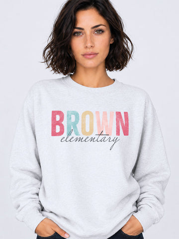 Fleece Crew Neck Sweatshirt
