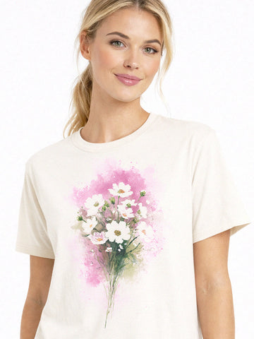 Wildflower Splash Graphic Tee
