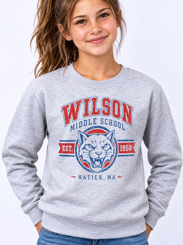 Youth Fleece Crew Neck Sweatshirt