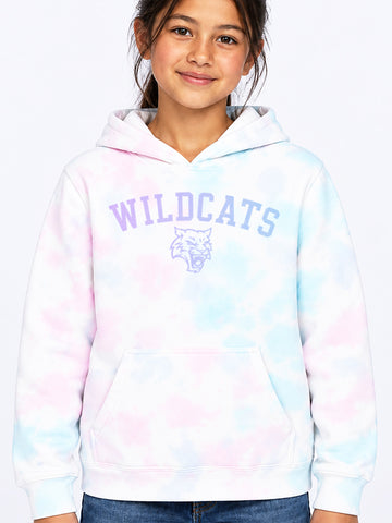 Youth Tie Dye Fleece Hoodie