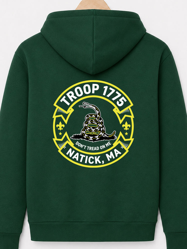 Zip Fleece Hoodie