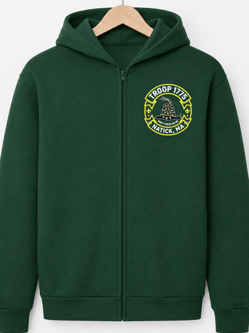 Zip Fleece Hoodie