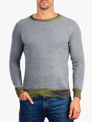 Camo Trim Champ Sweatshirt